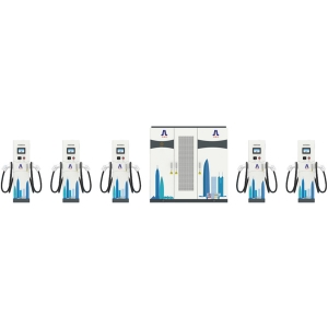 600KW分體10槍快充