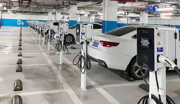 深圳勤誠達·正大城地下停車場7kw交流樁項目案例