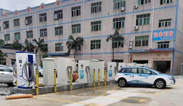 ?龍崗龍東充電站120kw雙槍240kw雙槍項目案例